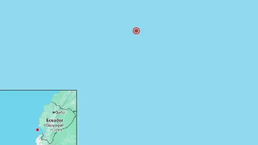 Un sismo sacudió las costas de Santa Elena este domingo 12 de julio