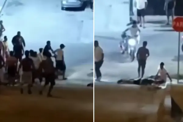 Vecinos del sector vivieron momentos de angustia tras el ataque sicario. 