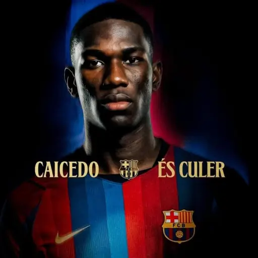 El FC Barcelona hace oficial el fichaje del ecuatoriano Josué Caicedo para su filial