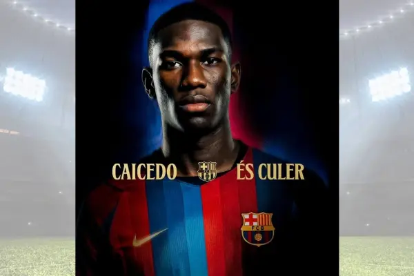 Josué Caicedo es nuevo jugador del FC Barcelona B
