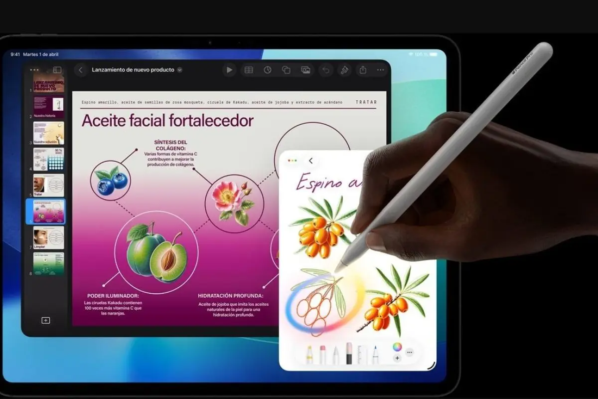 Apple Pencil con baterías reemplazables
