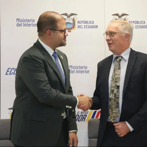 Ecuador y Alemania firman declaración para reforzar lucha contra crimen organizado