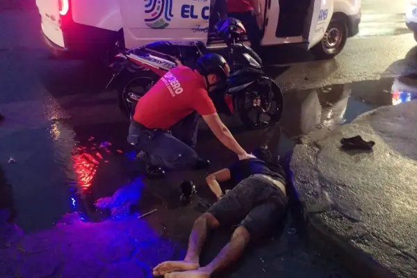 El Cuerpo de Bomberos atendió la emergencia. ,Cortesía