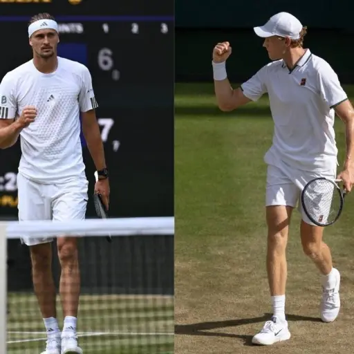 Jannik Sinner y Alexander Zverev disputarán la final de Wimbledon 2026 tras vencer a Djokovic y Féry