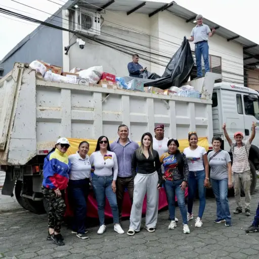 La solidaridad cruzará fronteras: Santo Domingo envió su primer cargamento de ayuda para Venezuela