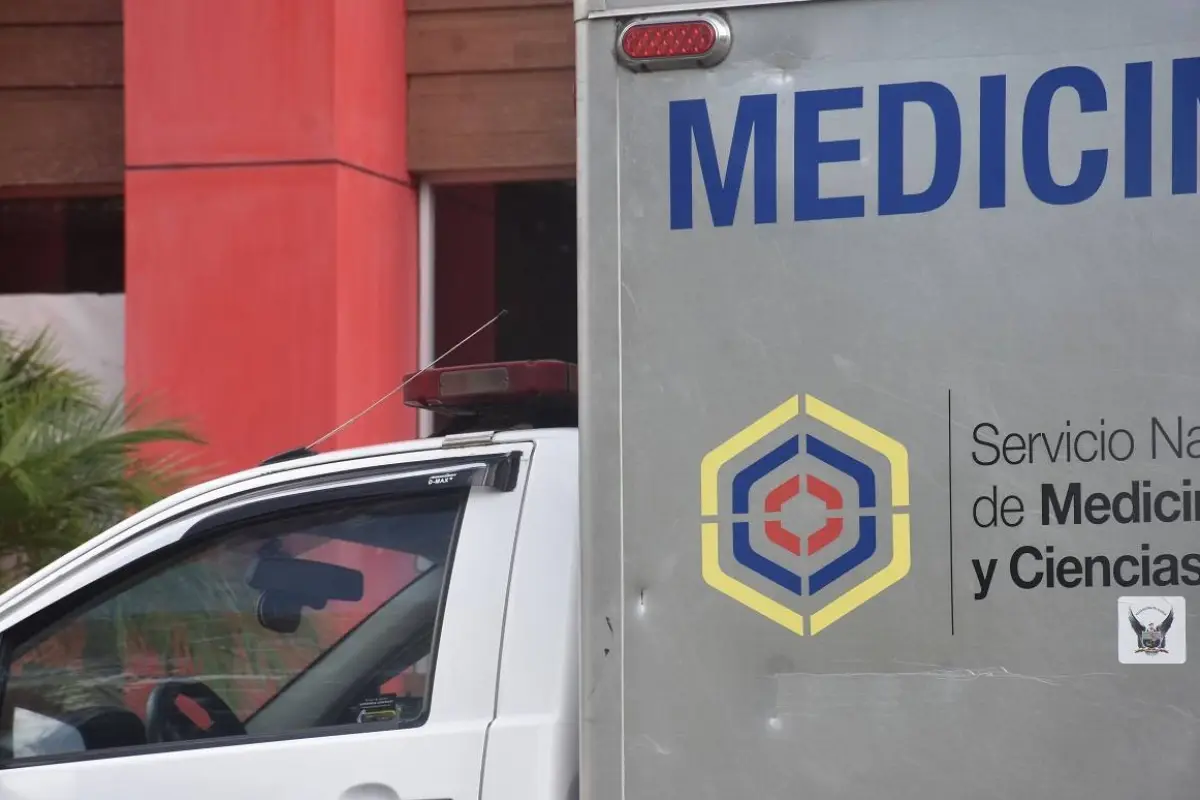 El cuerpo fue trasladado al Centro Forense de Santo Domingo., Diario Centro