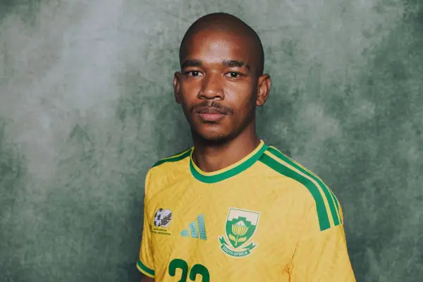 Jayden Adams disputó tres partidos en el Mundial 2026 con Sudáfrica.
