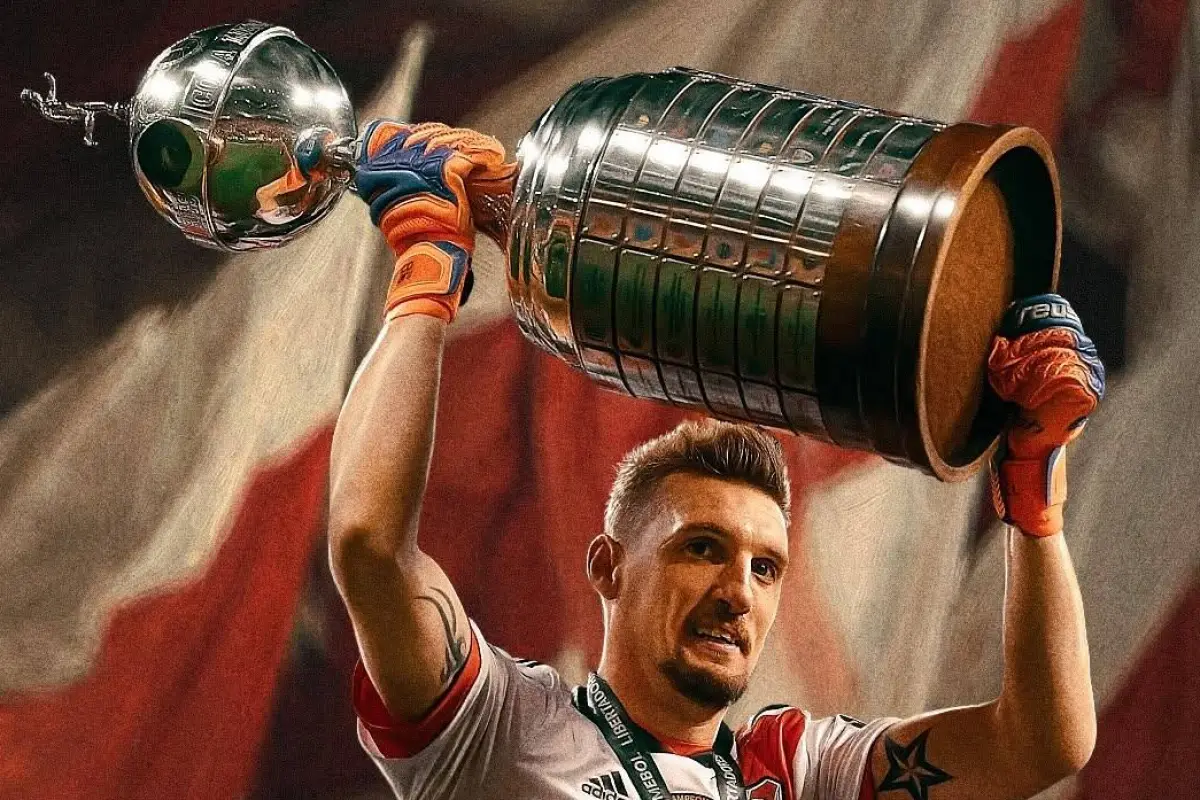 Armani se va de River con 10 títulos., River Plate.