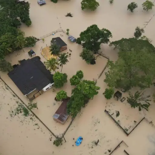 Más de 4.200 familias damnificadas por las fuertes lluvias e inundaciones en el este de Colombia
