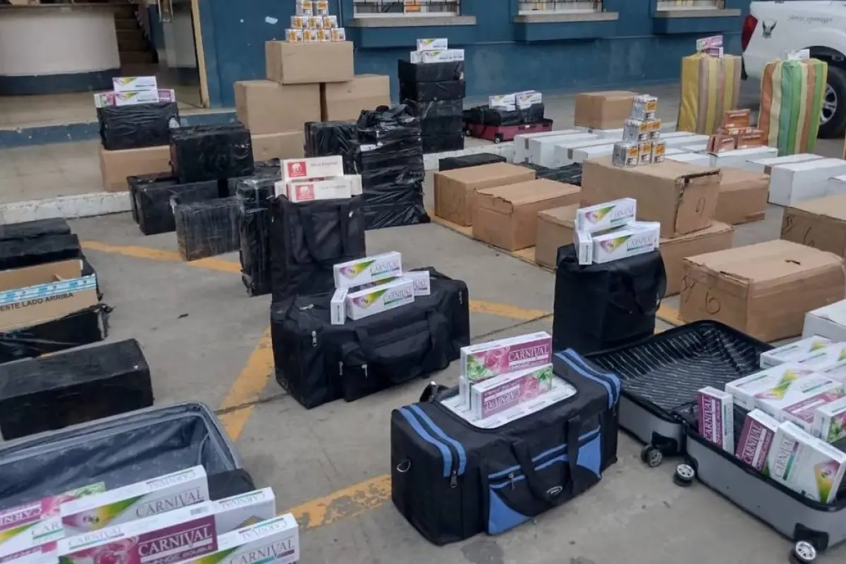 Aduana bloquea ingreso de cigarrillos valorados en cerca de USD 120.000.