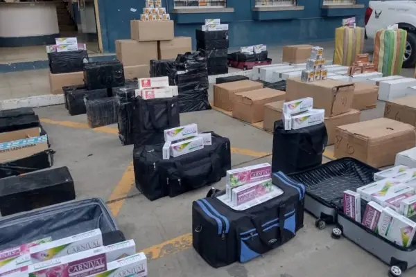 Aduana bloquea ingreso de cigarrillos valorados en cerca de USD 120.000.