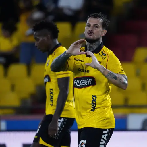 Barcelona SC derrotó 1-0 a Libertad con gol de Darío Benedetto y asciende al segundo puesto de la LigaPro