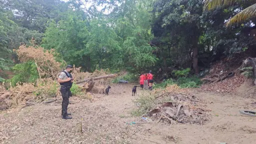 Misterio en Portoviejo por un cadáver hallado en el río que movilizó un intenso operativo de rescate en el agua