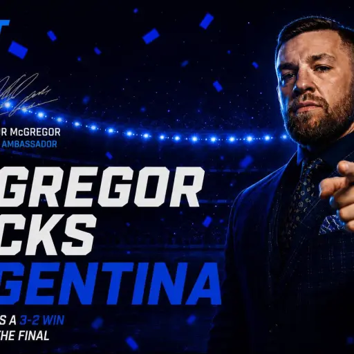 Muchos goles en el partido por el título: Conor McGregor apostó $100.000 en la final de la World Championship