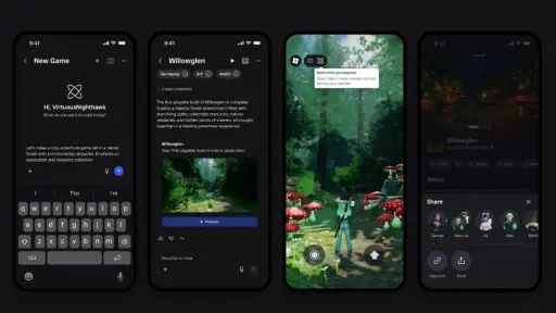 Roblox permite crear juegos con inteligencia artificial desde el celular y publicarlos en la plataforma