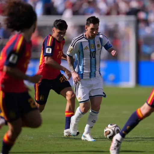 EN VIVO: Argentina y España van al alargue tras un 0-0 marcado por presión y atajadas