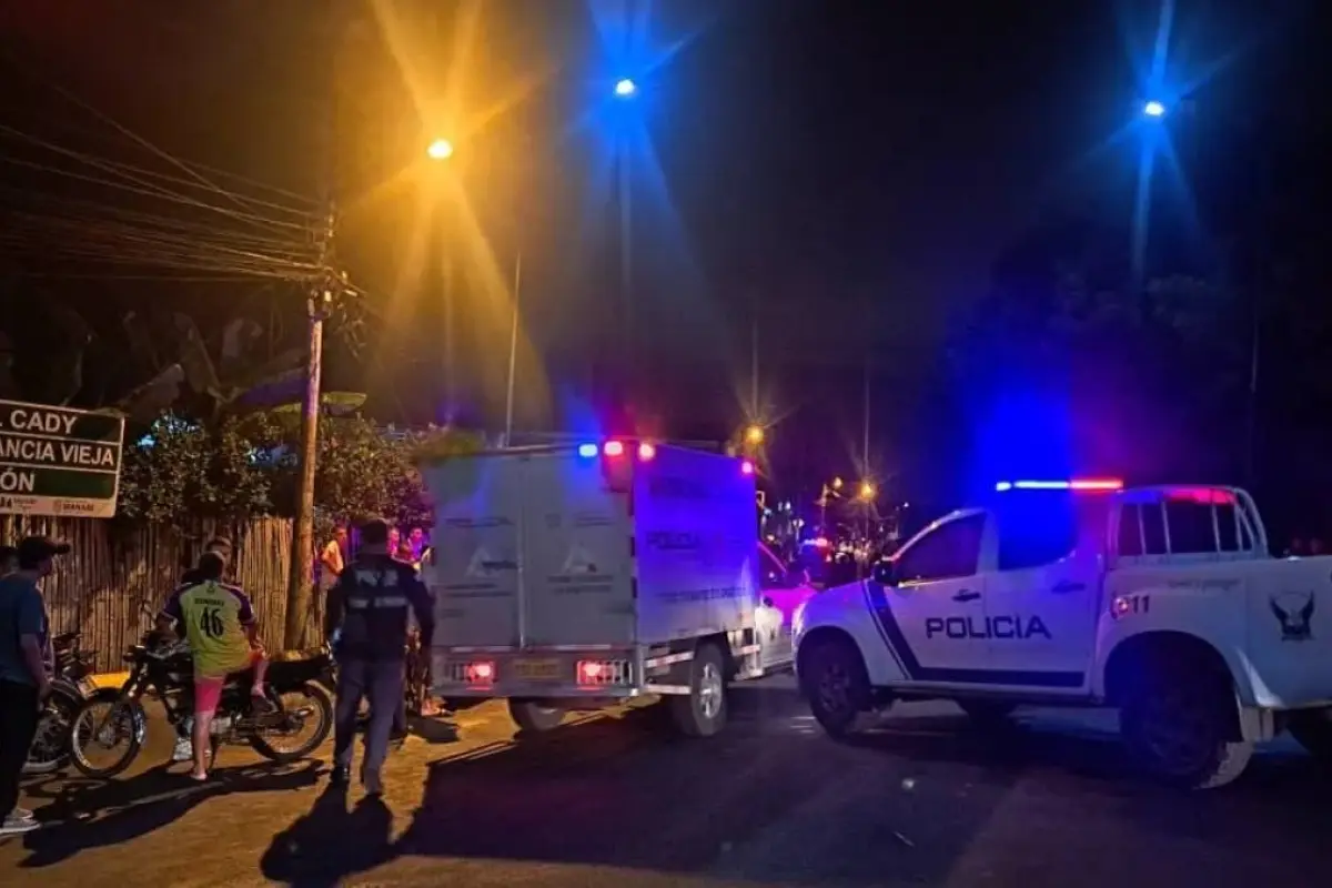 Ataque armado en coliseo de ecuavoley deja dos muertos y un herido en Portoviejo.