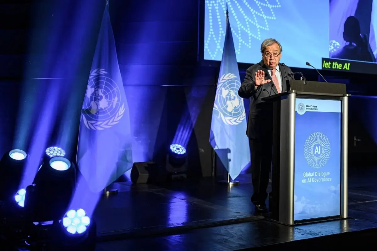 António Guterres, Secretario General de las Naciones Unidas.