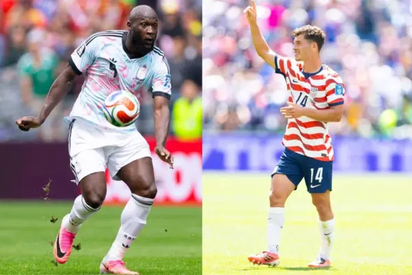 Romelu Lukaku y Sebastian Berhalter son jugadores que aportan mucho al fútbol de sus selecciones. ,FRAN SANTIAGO / GETTY IMAGES NORTH AMERICA / GETTY IMAGES VIA AFP