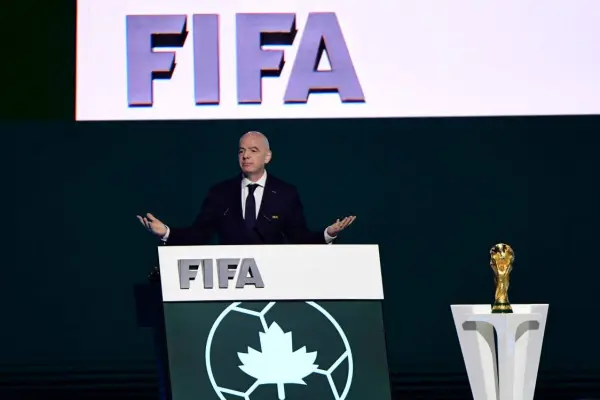 Infantino declaró que la decisión sobre Balogun fue tratada con independencia. ,DON MACKINNON / AFP (Archivo)