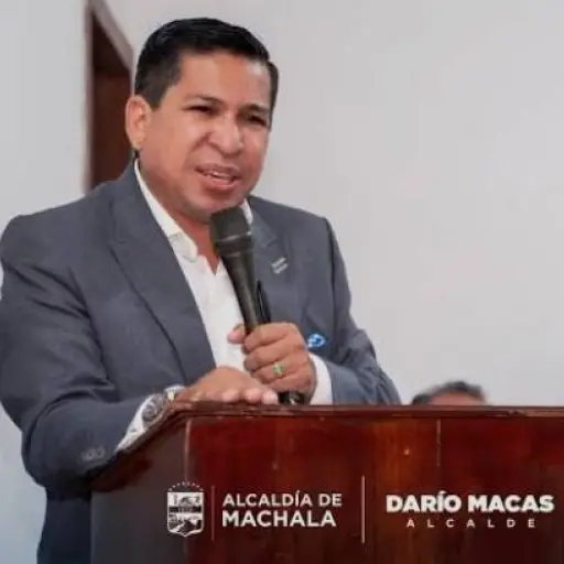 De taxista a alcalde: quién es Darío Macas, autoridad de Machala bajo investigación