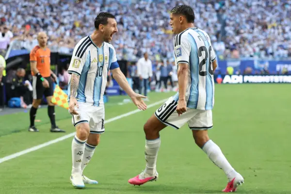 Lionel Messi es la carta principal del equipo y del ataque de la 'Albiceleste'. ,PATRICIA DE MELO MOREIRA/AFP.