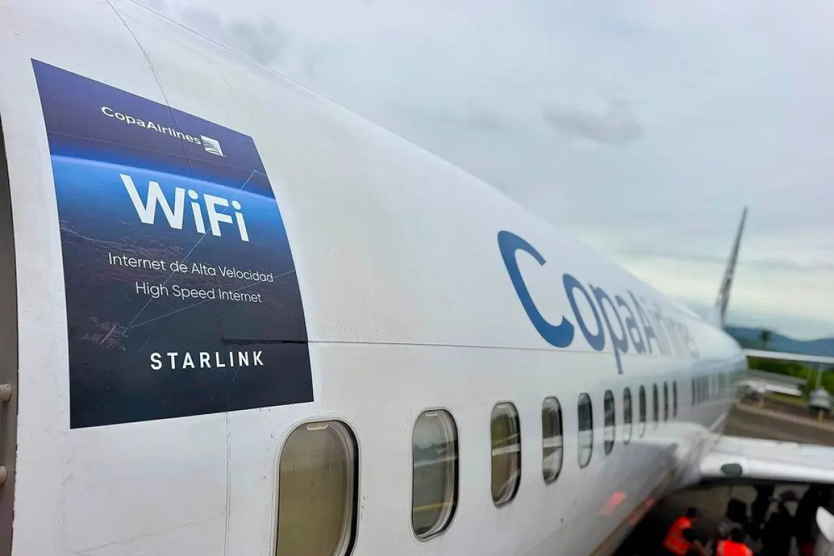 Starlink llega a los cielos de Latinoamérica de la mano de Copa Airlines., El Diario