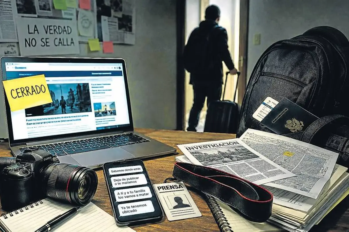  El cierre de un medio digital tras amenazas refleja el clima de riesgo que enfrentan periodistas en Ecuador.