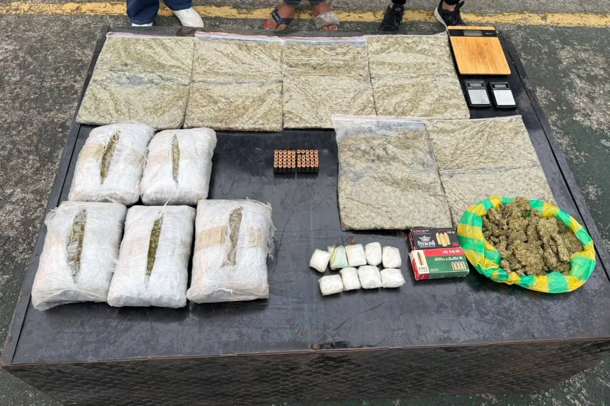 Santo Domingo operativo policial deja un menor aislado y siete kilos de marihuana decomisados