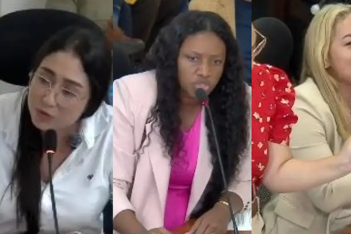 Las concejales Silva, Caicedo y Coloma tuvieron un cruce de palabras., Diario Centro