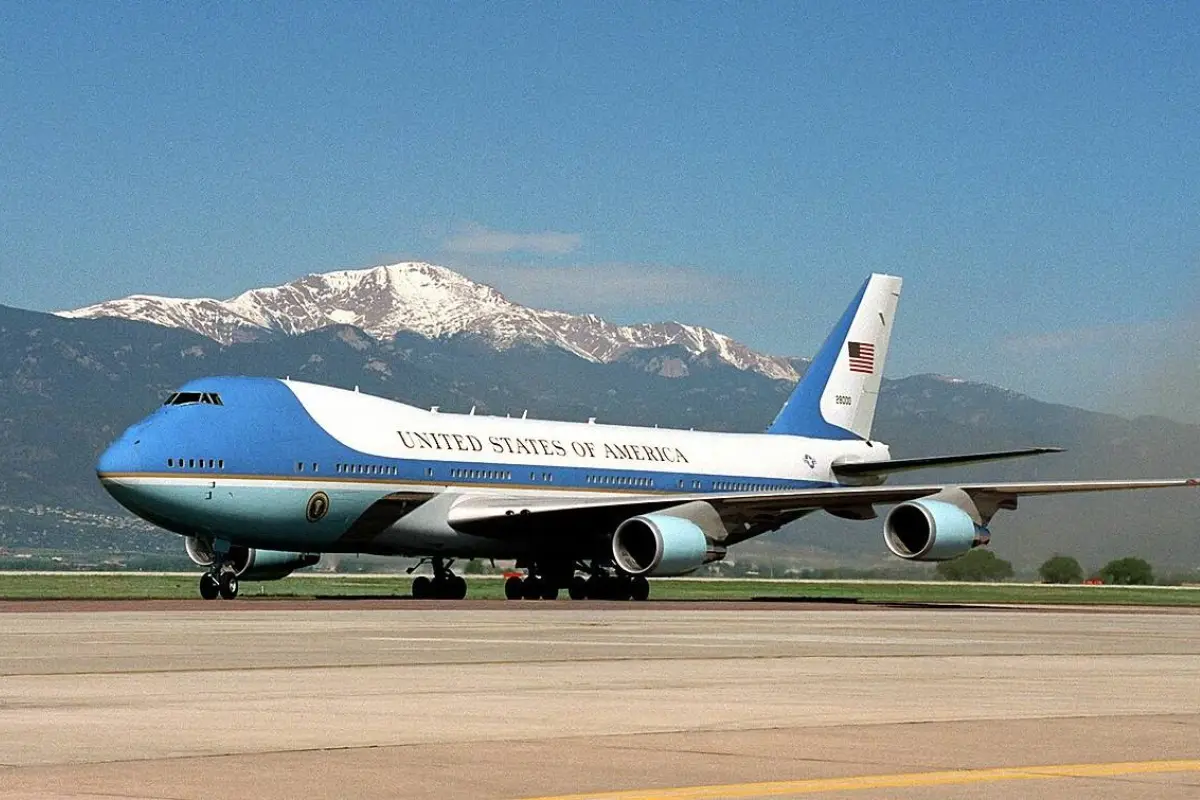 El ex Air Force One, un Boeing 747-200B, conocida bajo el código militar SAM 29000, será desmilitarizado., Foto: Agencias