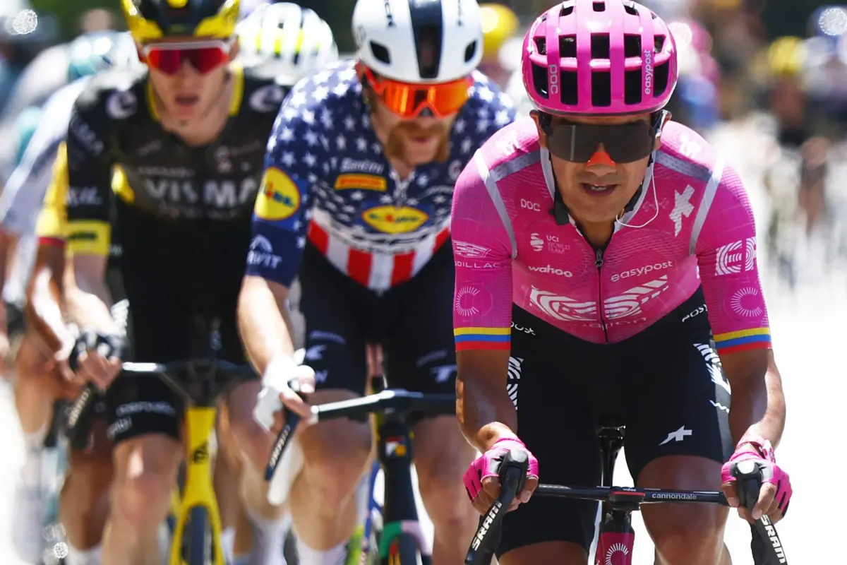 Richard Carapaz en el Tour de Francia