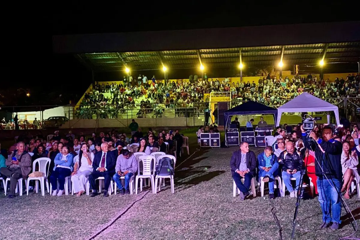 Edición anterior del Festival de Música Nacional en San Lorenzo., Cortesía 