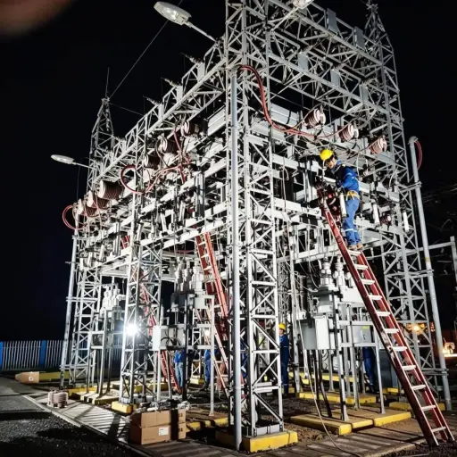 CNEL culmina mantenimiento en subestación Rocafuerte para fortalecer el servicio eléctrico