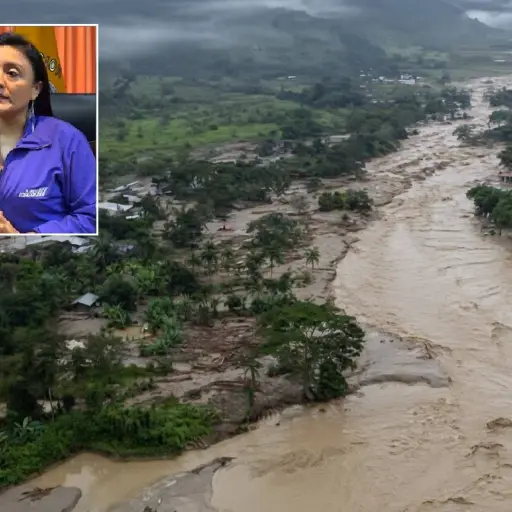 ¡Desaparecida! La gobernadora de Zamora Chinchipe, Ivonne Panchi fue arrastrada por un aluvión