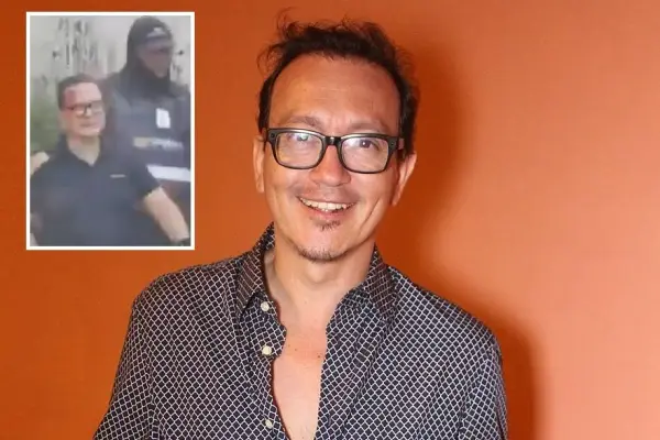 David Reinoso, actor y comediante ecuatoriano sufrió un accidente de tránsito (foto recuadro), en Samborondón. ,Foto: Cortesía