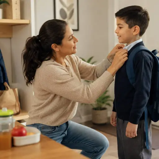 Lo que está detrás de las mañanas caóticas cuando hay niños en casa