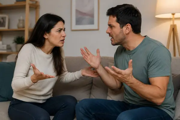 Lo que deberías pensar antes de iniciar una discusión con tu pareja ,Inteligencia Artificial. 