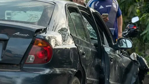Dos hermanas, de 7 y 12 años fallecieron tras en accidente de tránsito en la vía Rocafuerte-Tosagua, en Manabí  