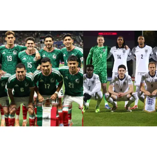 México e Inglaterra chocan por un boleto a cuartos del Mundial 2026
