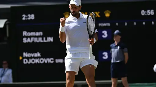 Djokovic sigue rompiendo marcas en Wimbledon y ya amenaza otro récord histórico