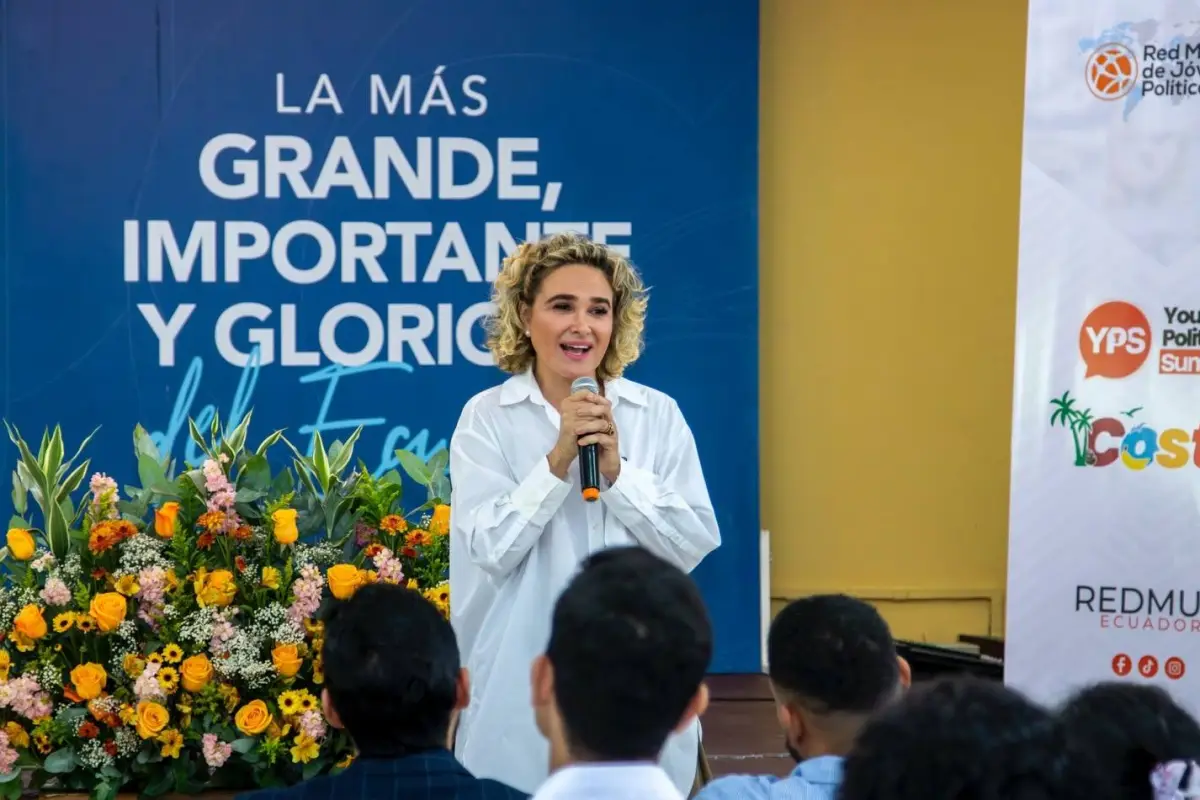 Cynthia Viteri candidata a la Alcaldía de Guayaquil