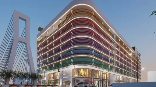 Santo Domingo empieza a crecer hacia arriba y el primer piso ya está en construcción 