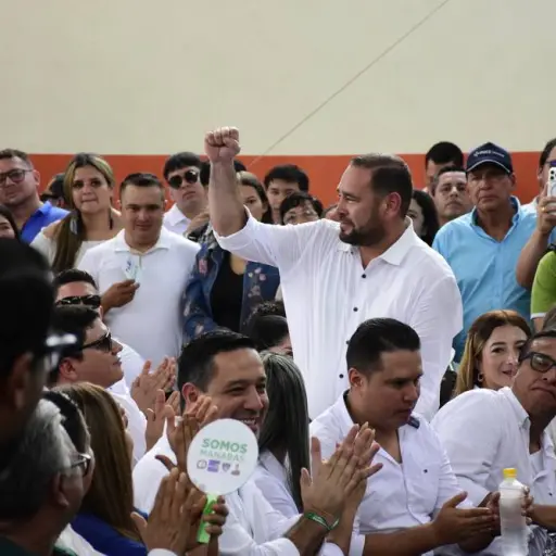 Somos Manabas oficializó precandidaturas de Héctor Párraga en Portoviejo y Leonardo Rodríguez en Manabí para Elecciones Seccionales