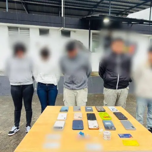 Cinco detenidos en Napo por posesión de sedantes y cometer robos
