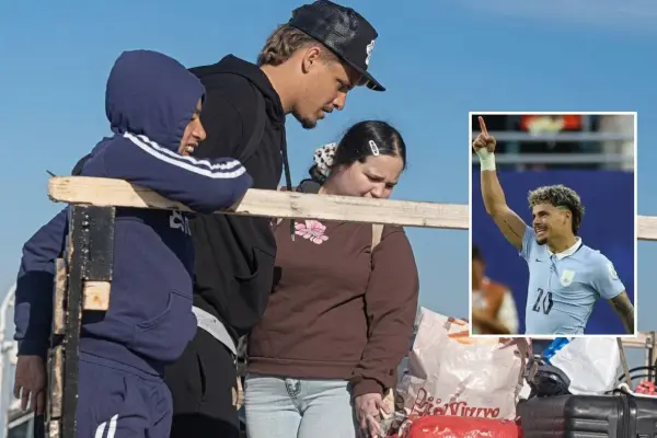 Maximiliano Araújo regresó a Uruguay tras el Mundial y del aeropuerto salió en el cajón del camión de su padre