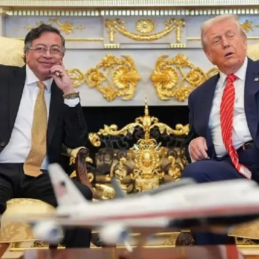 Petro pide “cordialmente” a Trump que apoye su salida de la lista de sanciones de EEUU