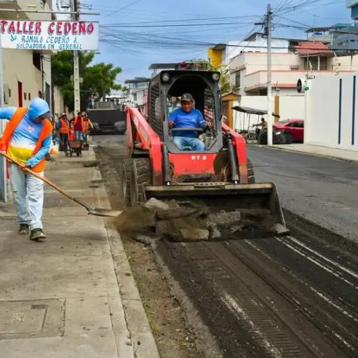 Repavimentación de la Calle 16 avanza bajo el Plan 70K 