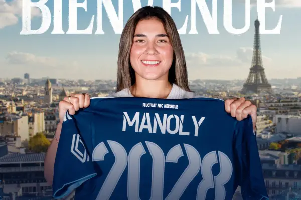 La ecuatoriana Manoly Baquerizo fue anunciada como jugadora del Paris FC