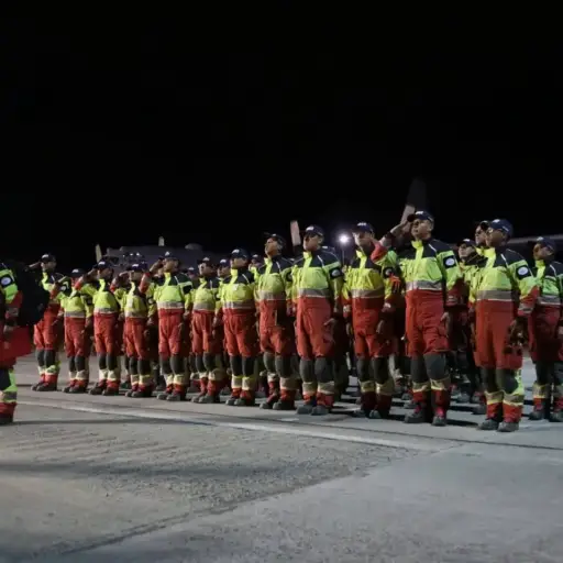 Equipo USAR ECU-01 regresa a Ecuador tras culminar misión de búsqueda y rescate en Venezuela
